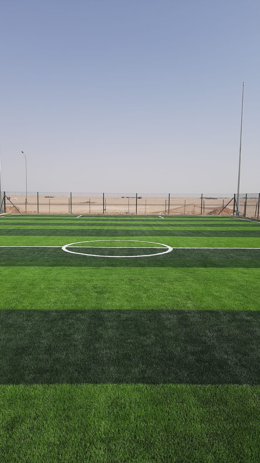 Artificial Turf Football Field